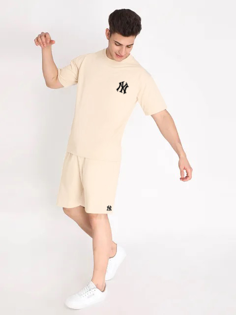 022.jpg Pure Cotton Light Yellow Co-Ord Set - Image 1