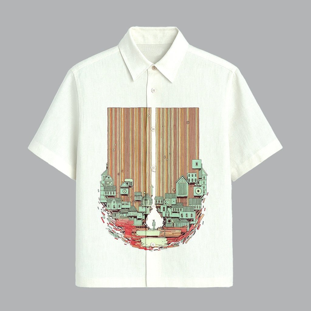 116-1.jpg Pista Printed Half Sleeve Shirt for Men Fresh Casual Summer Wear - Image 1