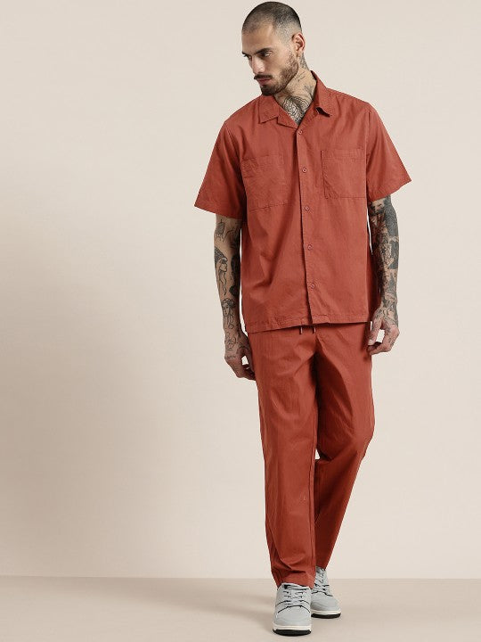 2dc77ca3-a6e2-486f-abc4-44c4e31dbc921738916914748-HERENOW-Pure-Cotton-Slim-Fit-Shirt-with-Trousers-78717389169-4.jpg Pure Cotton Slim Fit Shirt with Trousers - Image 1
