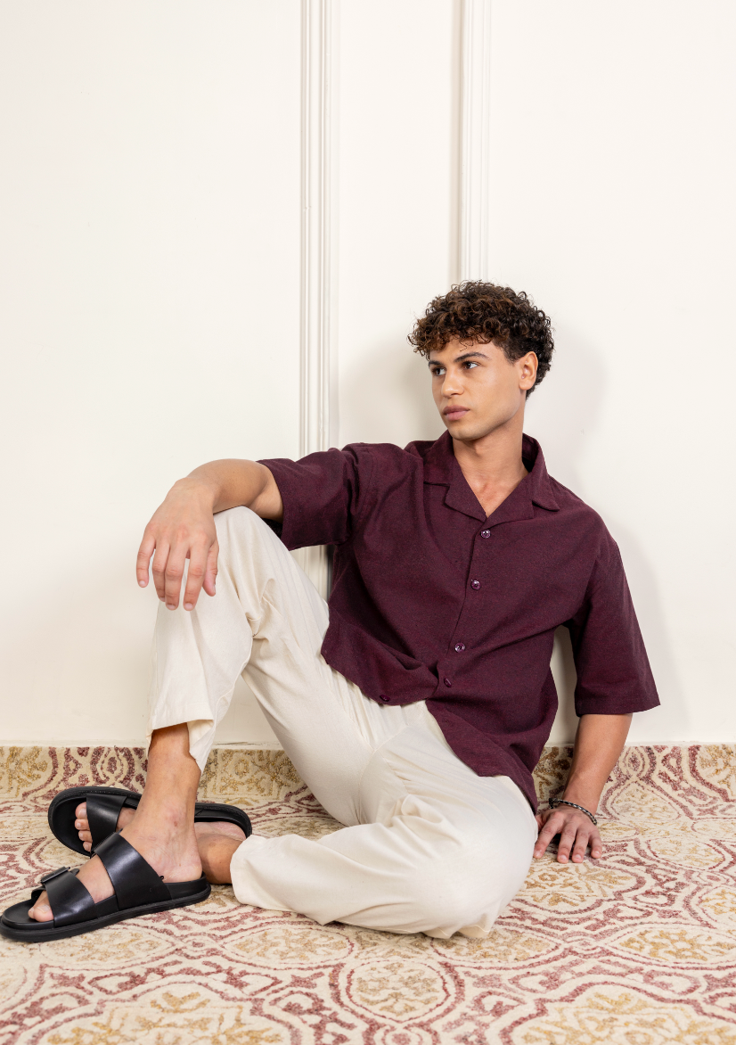 Screenshot_2024-12-09_at_9.16.18_PM.png Old Money Cuban Combo Maroon and Beige Vintage Statement Men?s Outfit - Image 1