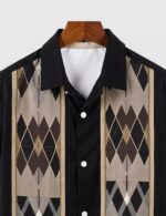 Black Arrow Designer Men’s Half Sleeves Printed Shirt Exclusive - Image 2