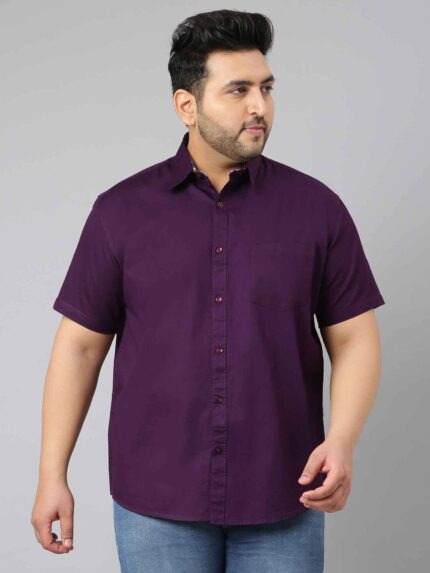 Half Sleeve Men Plus Size