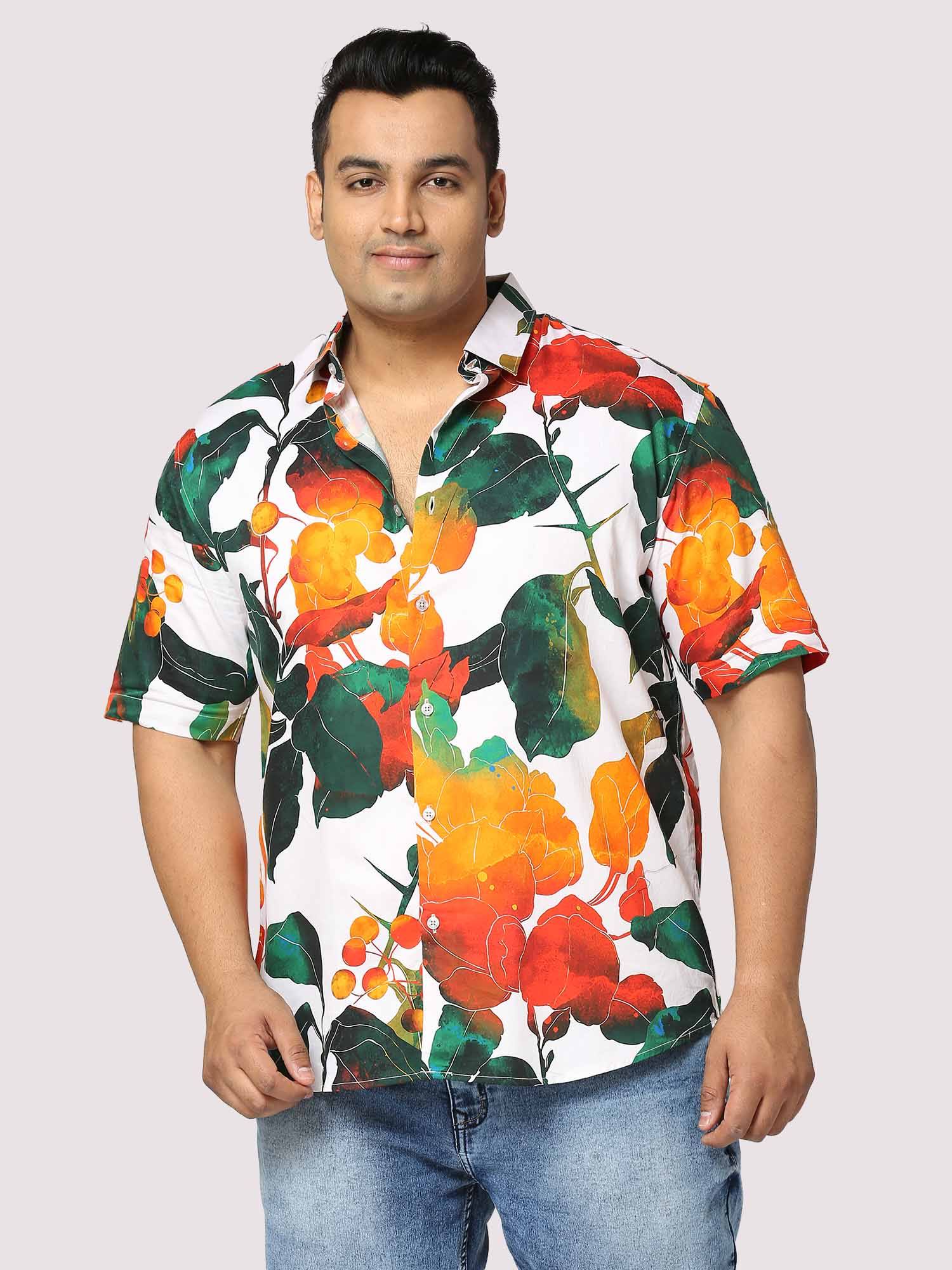 sunshade-digital-printed-half-shirt-men-s-plus-size-guniaa-fashions-1.jpg Sunshade Abstract Digital Print Men Plus Size Half Sleeve Shirt - Image 1